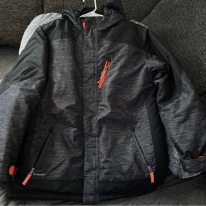 Champion Kid’s Jacket Black and Gray Jacket